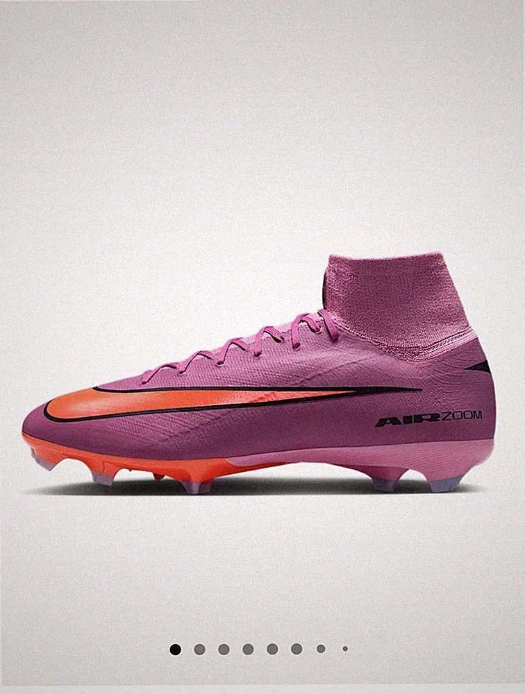 Nike Mercurial Superfly 10 Pro Firm-Ground High-Top Soccer Cleats Size 8