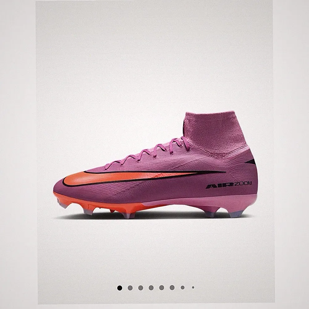 Nike Mercurial Superfly 10 Pro Firm-Ground High-Top Soccer Cleats Size 8
