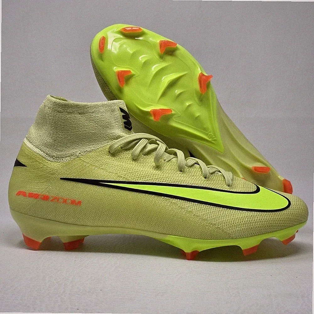Nike Mercurial Superfly 10 Pro Soccer Cleats Yellow HF9433-300 Mens Size 5.5 New