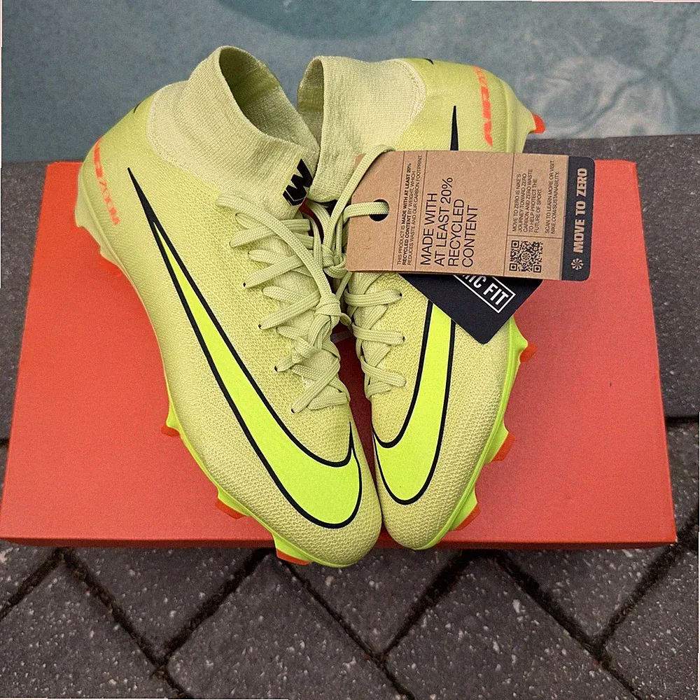 NIKE MERCURIAL SUPERFLY 10 PRO SOCCER SHOES MEN’S YELLOW HF9433-300 MT SIZE 5