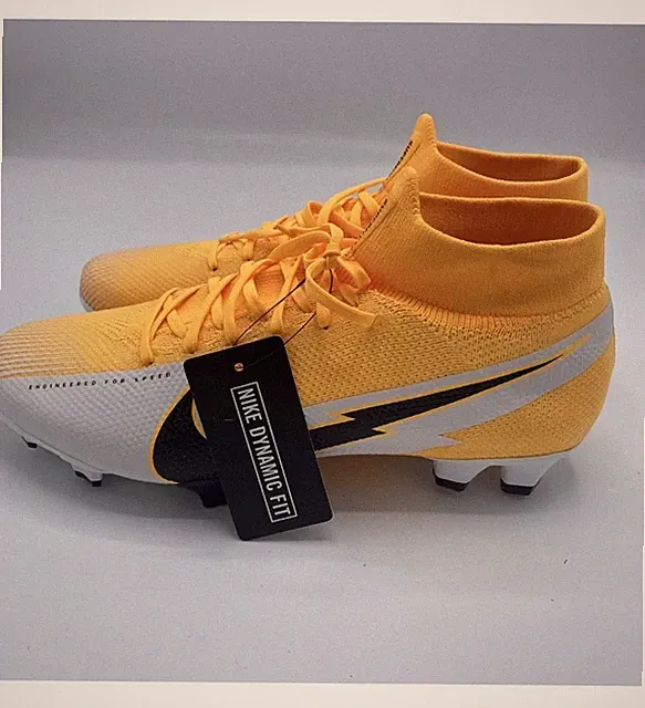Nike Mercurial Superfly 360 7 Soccer FG/MG CR7 LASSER AT5382-801 Size 13 READ