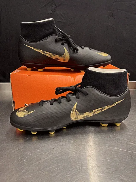 Nike Mercurial Superfly 6 Club FG MG Soccer Cleats Black AH7363-077 Mens Size 9