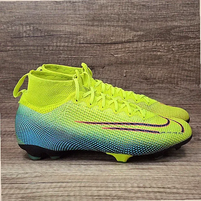 Nike Mercurial Superfly 7 Elite MDS FG Sz 5Y Women 6.5 Lemon Venom Soccer Cleats