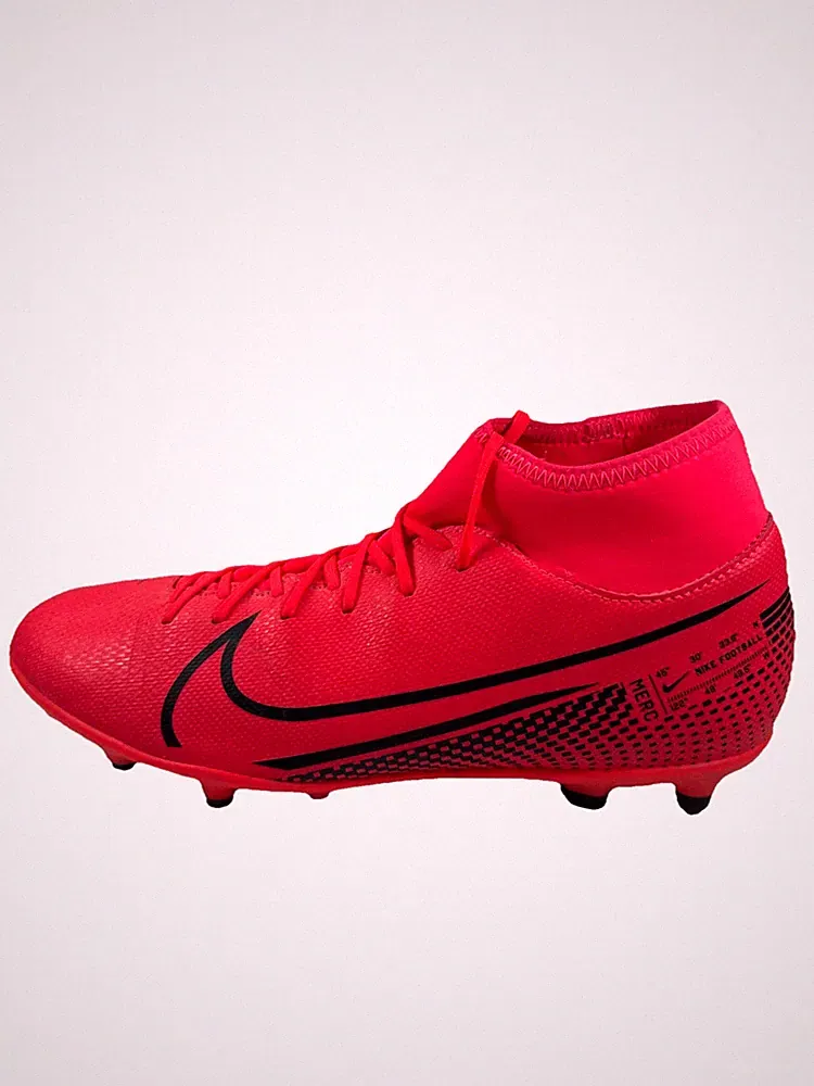Nike Mercurial Superfly 7 Mens 9 Soccer Cleats Academy Orange Pink AT7946-606