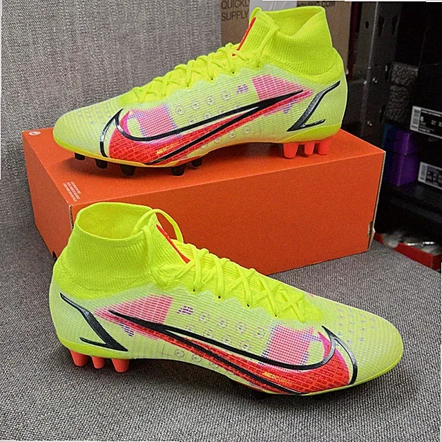 Nike Mercurial Superfly 8 Elite AG Pro New Volt Green Soccer Cleats Men Size 13