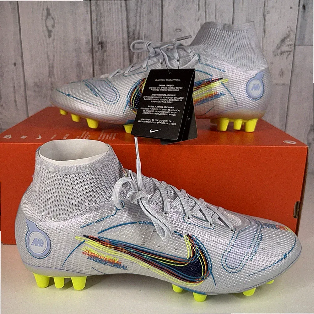 Nike Mercurial Superfly 8 Elite AG Pro Soccer Cleats Mens Size 8 DJ2841-055