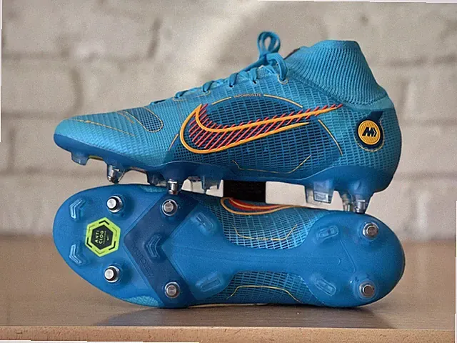 Nike Mercurial Superfly 8 Elite SG-Pro AC Soccer Cleats DJ2840-485 Men Size 8.5