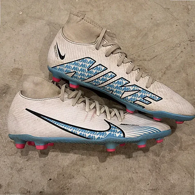Nike Mercurial Superfly 9 Club FG/MG Blast Soccer Football Boots Cleats US 8