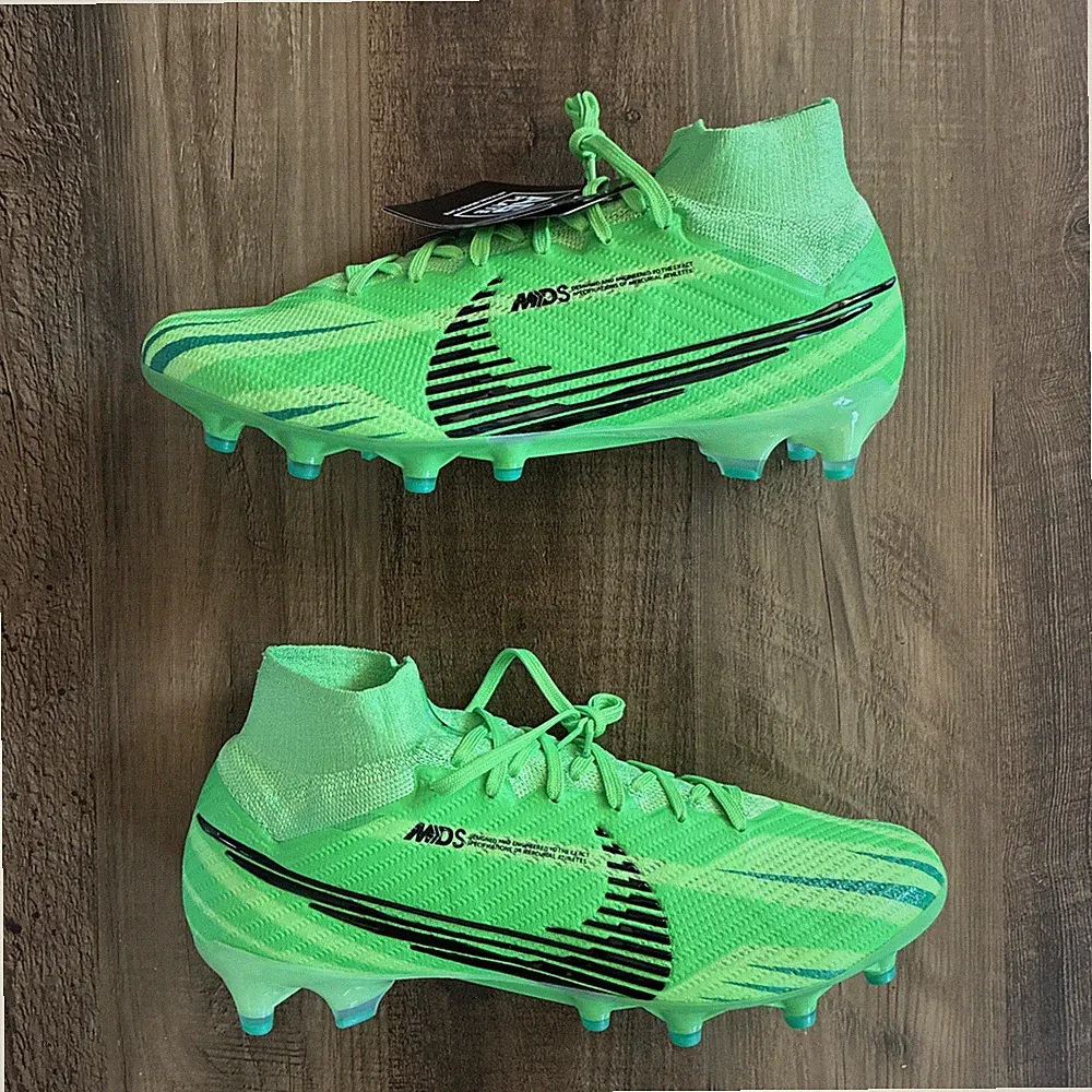 Nike Mercurial Superfly 9 Elite AG Soccer Cleats Men Sz 8 Green Dream Speed CR7