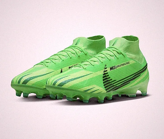 Nike Mercurial Superfly 9 Elite AG Soccer Cleats Mens 9.5 Green Dream Speed CR7