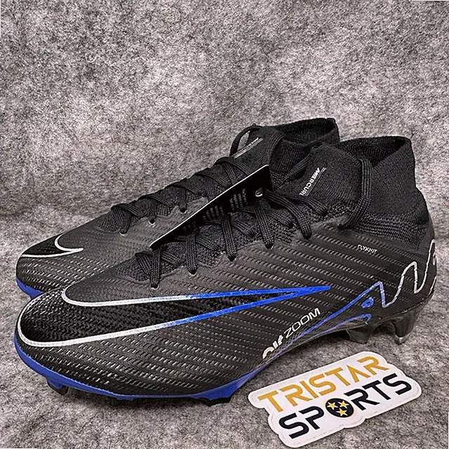 Nike Mercurial Superfly 9 Elite FG Soccer Cleats Mens Size 5 Black Blue Bosnia