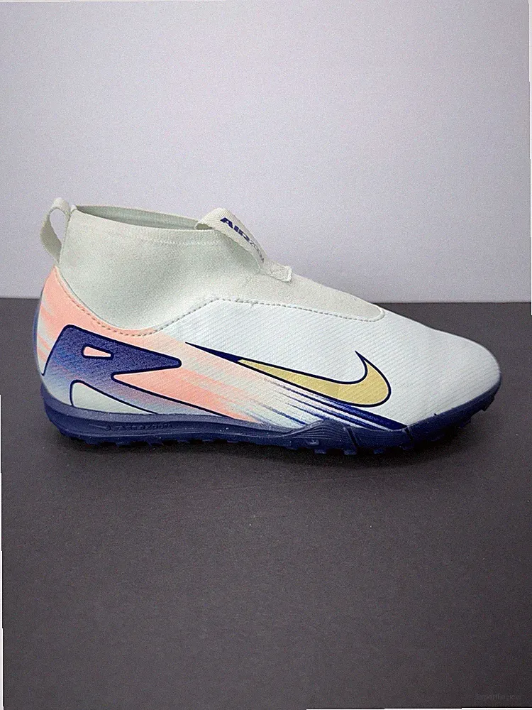 Nike Mercurial Superfly Kid's Indoor Soccer Cleats Sz 3.5Y Mint Blue FZ1607-300