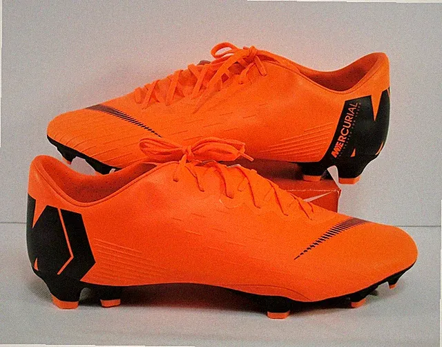 Nike Mercurial Vapor 12 PRO FG ACC Orange Soccer Cleats Sz 13 NEW AH7382 810