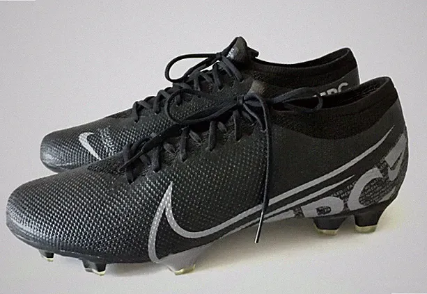 Nike Mercurial Vapor 13 Pro FG Black Soccer Cleats AT7901-001 Men's Size 13 NEW