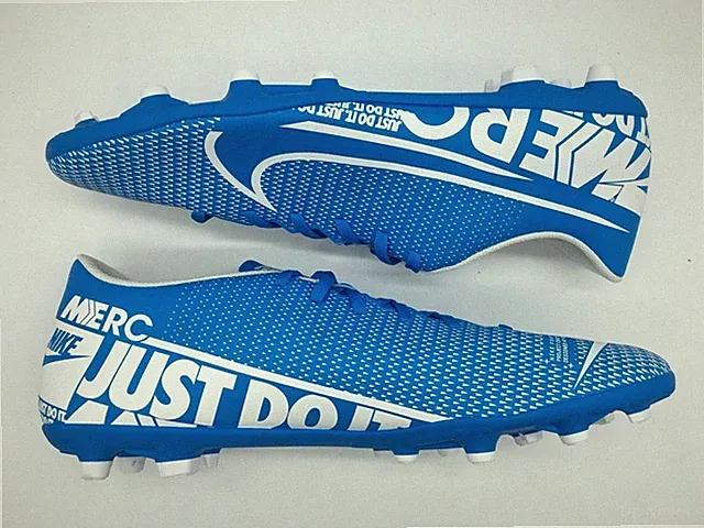 Nike Mercurial Vapor 13 PRO FG Mens Size 13 Blue and White Soccer Cleats NEW