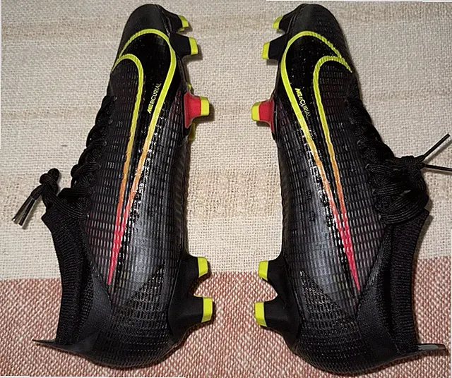 Nike Mercurial Vapor 14 Pro FG Soccer Cleats “Black Cyber” CU5693-090 Mens 5.5