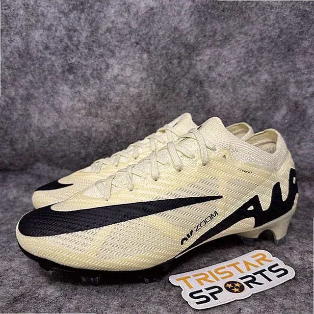 Nike Mercurial Vapor 15 Elite FG Soccer Cleat Mens Size 4.5 Lemonade DJ4978-700
