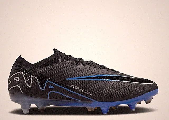 Nike Mercurial Vapor 15 Elite SG-Pro AC Black Chrome Royal DJ5168-040 sz 11 Men
