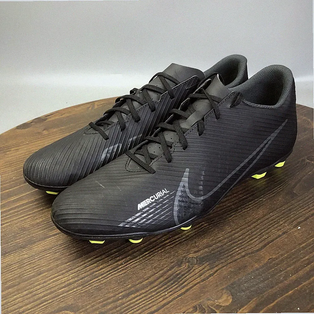 Nike Mercurial Vapor 15 Soccer Cleat Shoes Mens 12.5 Black Firm Ground Cleats