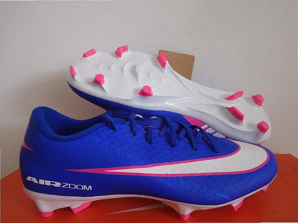 Nike Mercurial Vapor 16 Academy FG/MG Soccer Cleats Racer Blue Sz 6 [FQ1458-446]