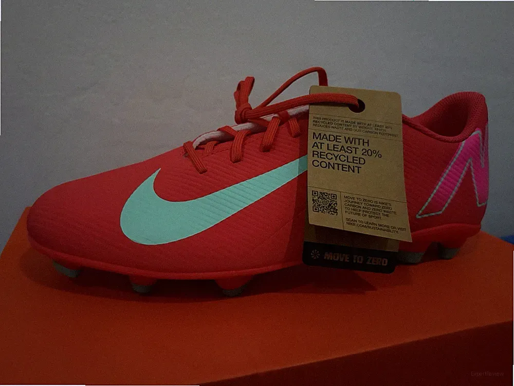 Nike Mercurial Vapor 16 Club FG/MG Low Top Soccer Cleats Red/Green FQ8441-800