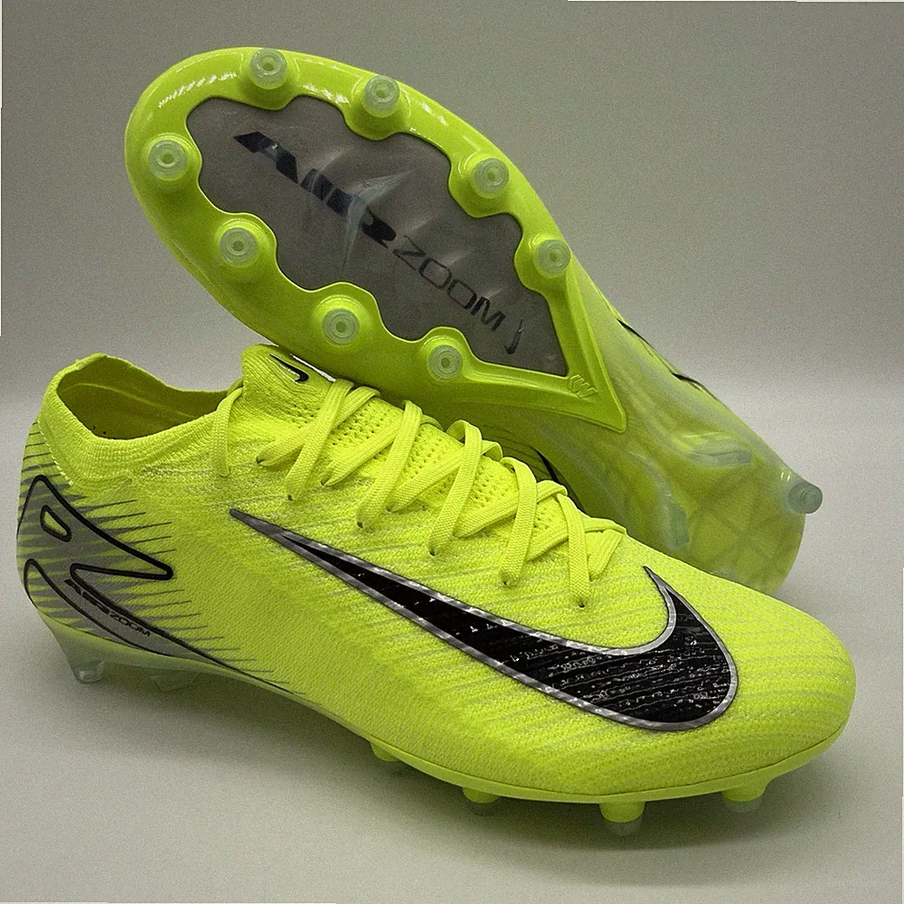 Nike Mercurial Vapor 16 Elite AG Soccer Cleats HF7881-700 Mad Volt Men Sz 7.5