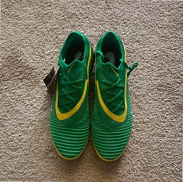 Nike Mercurial Vapor 16 Elite FG Green Yellow Soccer Cleats Mens New Without Box
