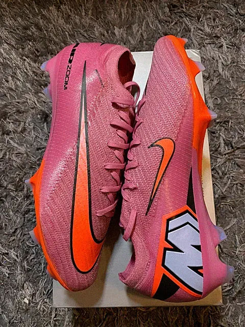 Nike Mercurial Vapor 16 Elite Pink FQ1457 600 Mens Size 9 NEW Soccer Cleats