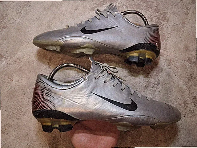 Nike Mercurial Vapor III FG Italy Vintage Soccer Cleats Football Boots Sz 9 US