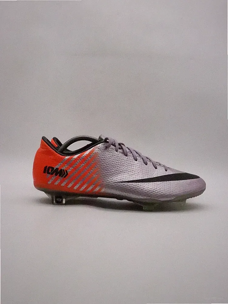 Nike Mercurial Vapor IX FG Mens Size 12 Metallic Purple Soccer Cleats 555613-508