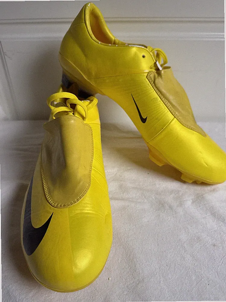 NIKE MERCURIAL VAPOR V FG Yellow Soccer Cleats Size 10.5 PLEASE READ