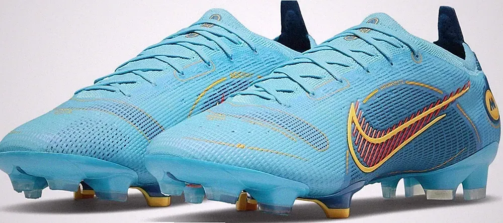 Nike Mercurial Vapor XIV 14 Elite Soccer Cleats SG Pro Blue DJ2835-485 Size 6.5