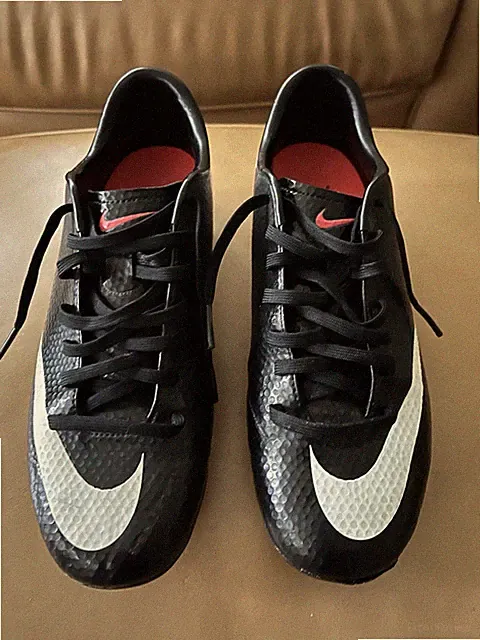 Nike Mercurial Veloce FG Men’s Size 7.5 Black Soccer Cleats 555613-010