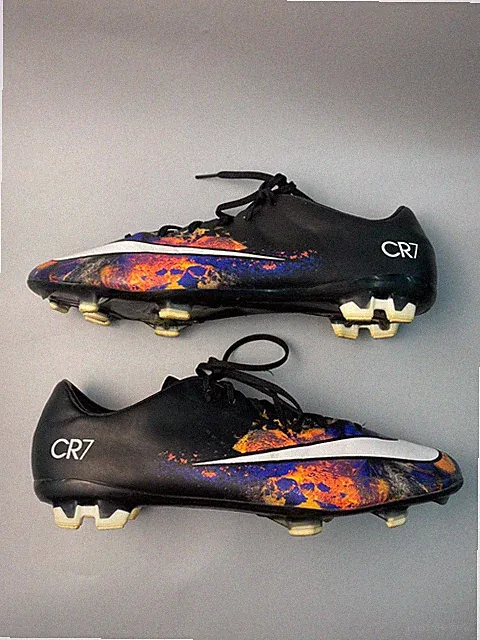 NIKE Mercurial Veloce II FG CR7 Multi-Color Soccer Cleats Football Boots US11