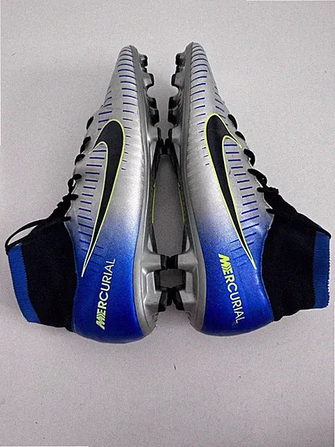 Nike Mercurial Victory Football Soccer Cleats Silver US9.5 UK8.5 EUR43 Limited