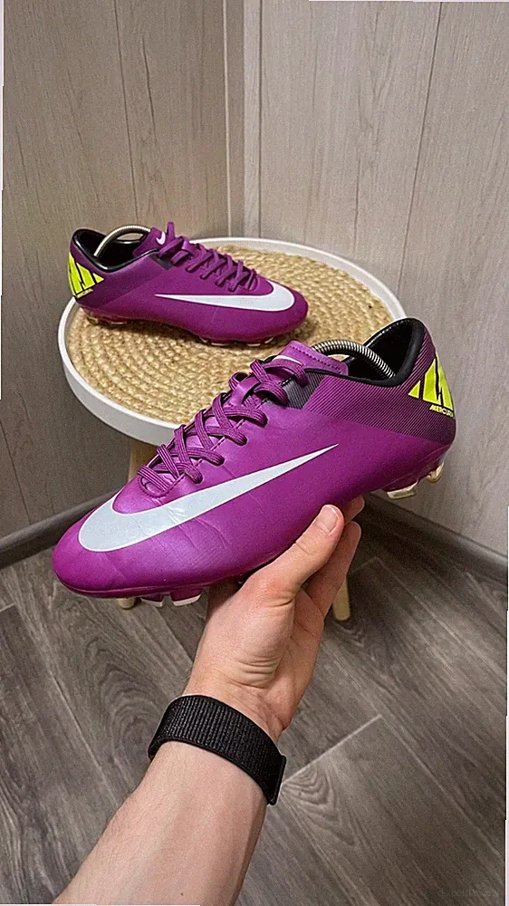 Nike Mercurial Victory II FG Soccer Cleats US 8 EU 41 Purple 442005-541