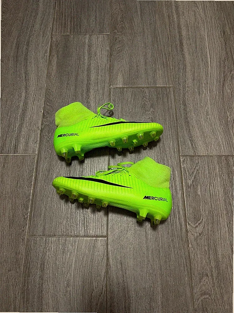 Nike Mercurial Victory VI DF Green Soccer Cleats Football Boots US8.5 UK7.5 EU42