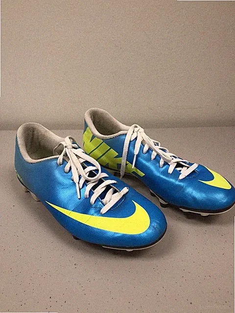 Nike Mercurial Vortex FG Blue Volt Cleats Men’s Size 7 Soccer Cleats