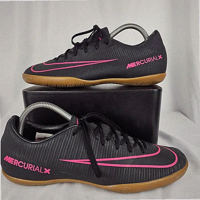 Nike Mercurial X Victory VI IC 831966-006 Futsal Indoor Soccer Cleats Size 7.5