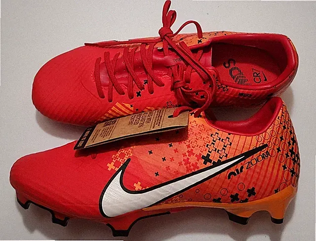 Nike Mercurial Zoom Vapor 15 Acad Mds Fg/Mg Crimson Red Sz 9.5 FD1159-600 Rare