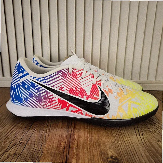 Nike Neymar Jr Mercurial Vapor 13 IC Mens 7 Indoor Court Cleats Shoes AT7994-104