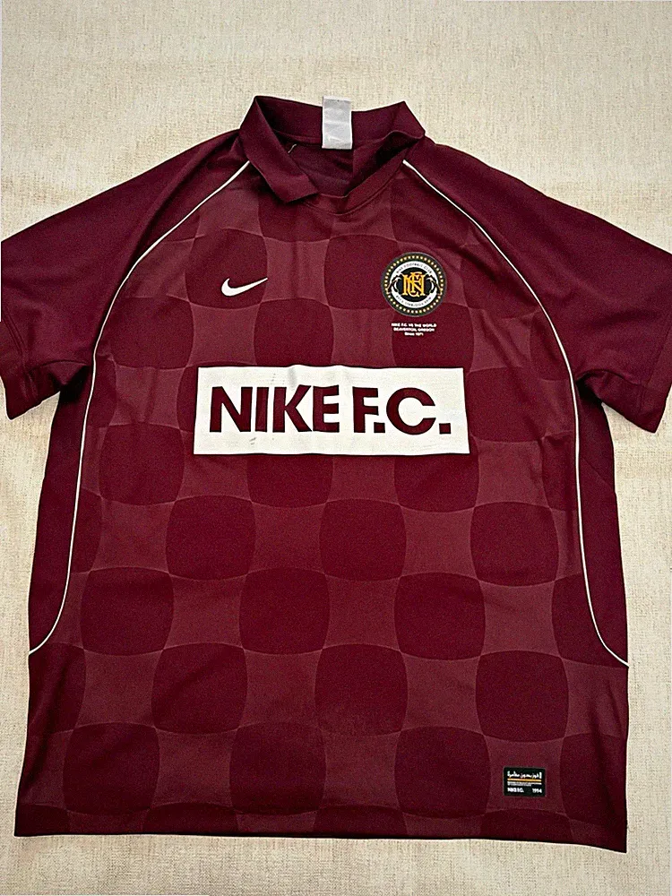 Nike Nike F.C. Burgundy Dri-FIT Soccer Jersey Shirt Men’s Size XL