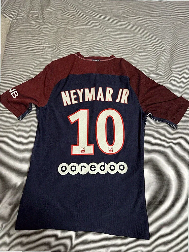 Nike Paris Saint-Germain Neymar Jr #10 Soccer Jersey Men’s M Blue Red