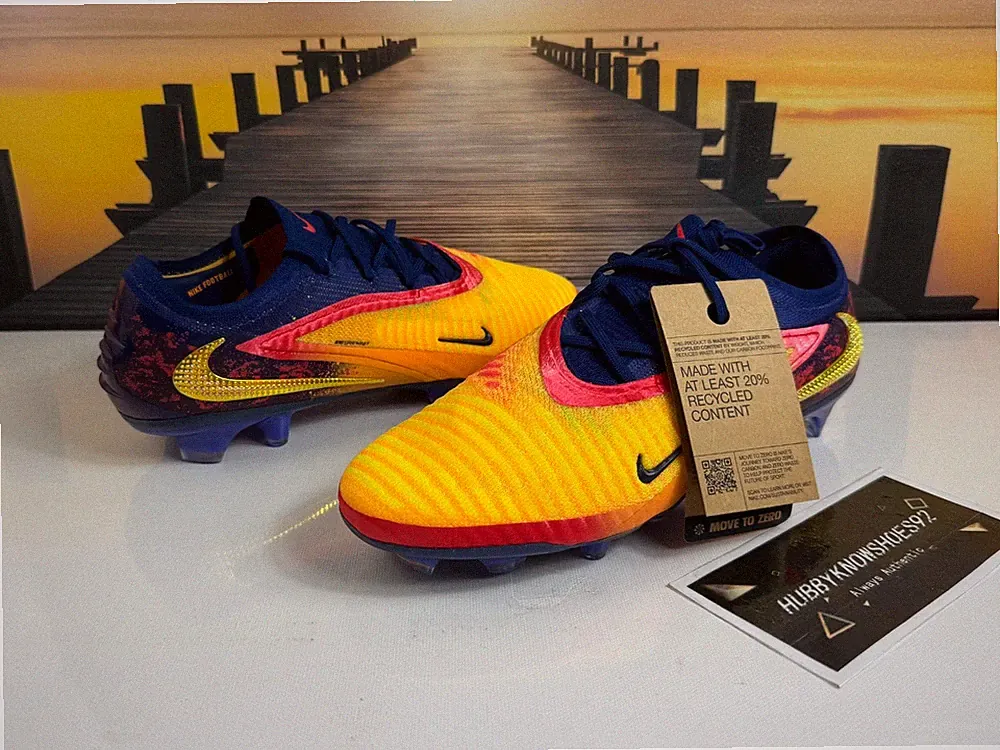 Nike Phantom 6 Elite FG Low Soccer Cleats Erling Haaland HQ2332-800 Men’s Sizes