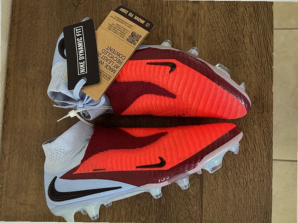 Nike Phantom 6 Elite High Soccer Cleats Size 6 Kids or 7w FG