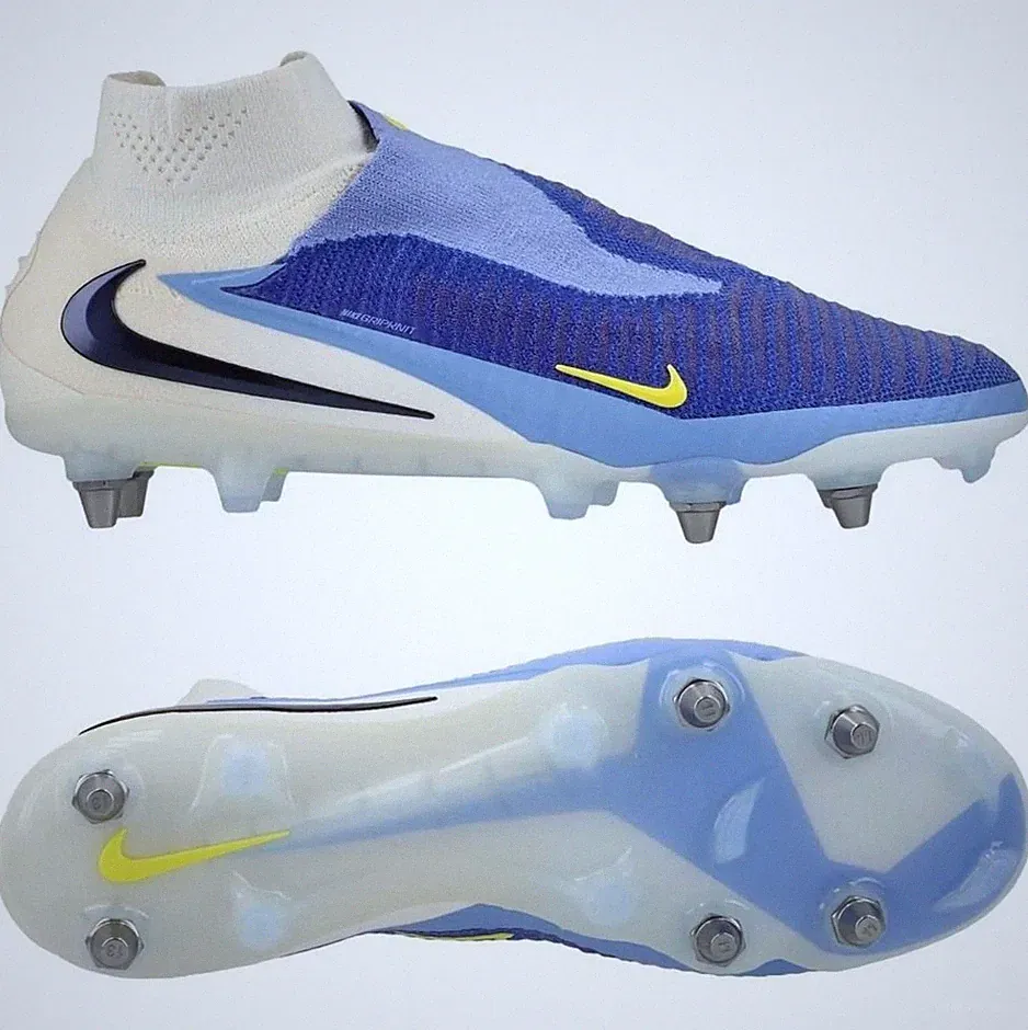 NIKE PHANTOM 6 ELITE SG LV8 PRO PLAYER EDITION SOCCER CLEATS BLUE IH1198-400 6