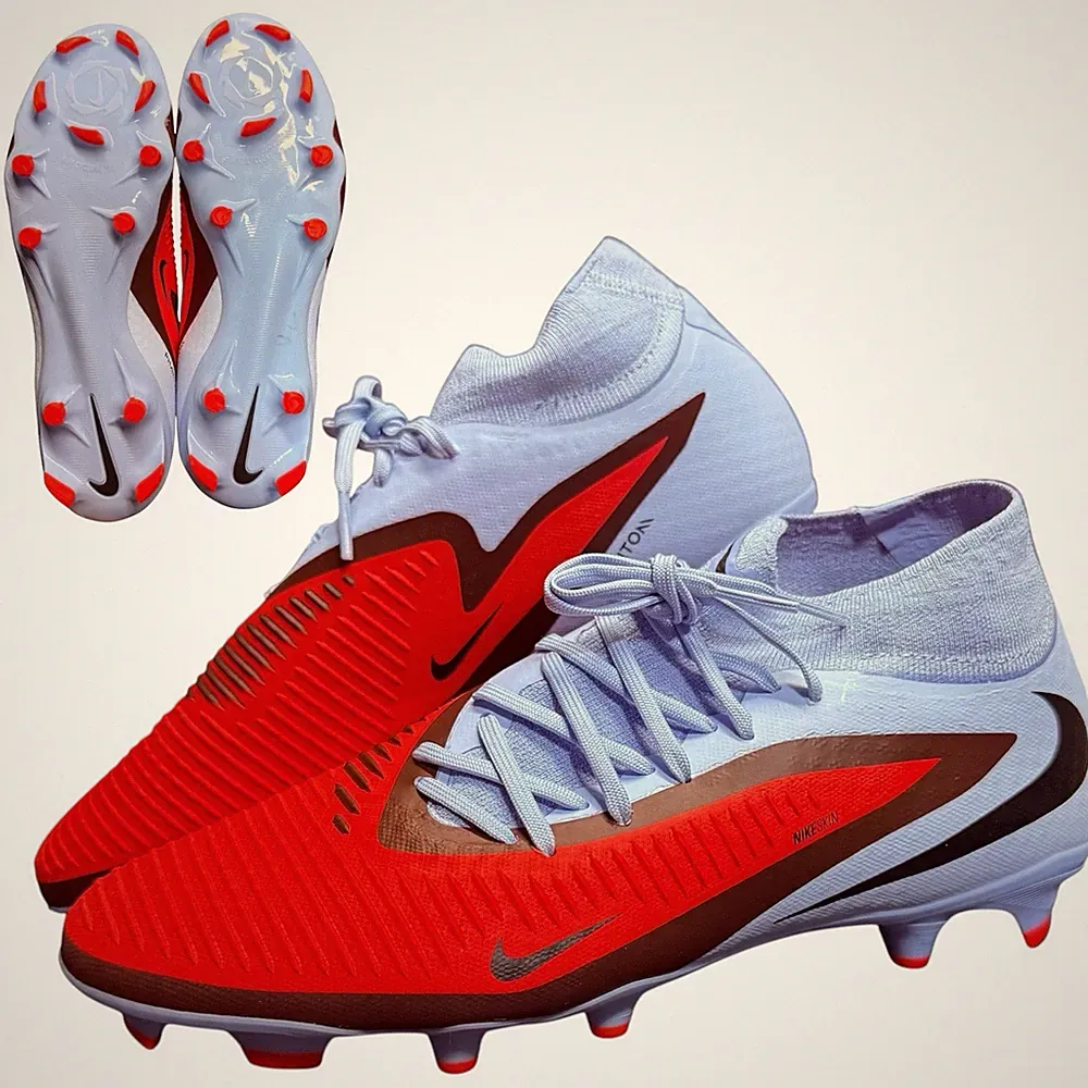 Nike Phantom 6 High Academy Cleats - Size 8 Multi-Ground Soccer - HQ2278-400