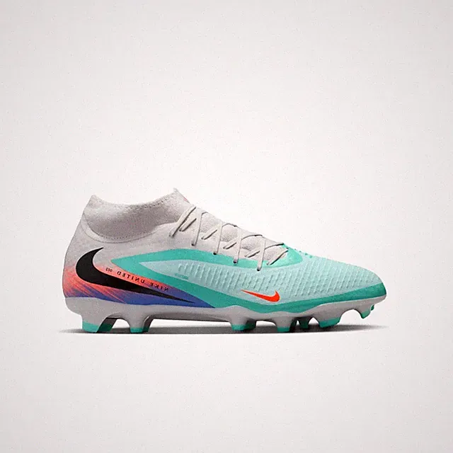Nike Phantom 6 High Academy FG/MG United 002 Pack Frost Size 12.5 New IQ4158-300