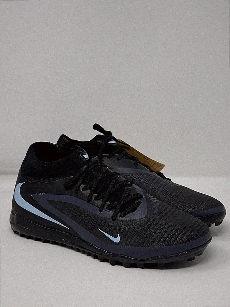 Nike Phantom 6 High Academy TF Black Turf Soccer Cleats HQ2277-003 Men’s Size 8