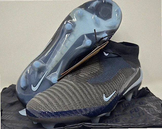 Nike Phantom 6 High Elite FG Soccer Cleats Shadow Pack Black HJ2147-003 Sz 8.5